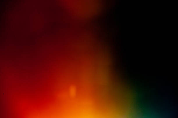 istock Sun flare on the black background 2195430103