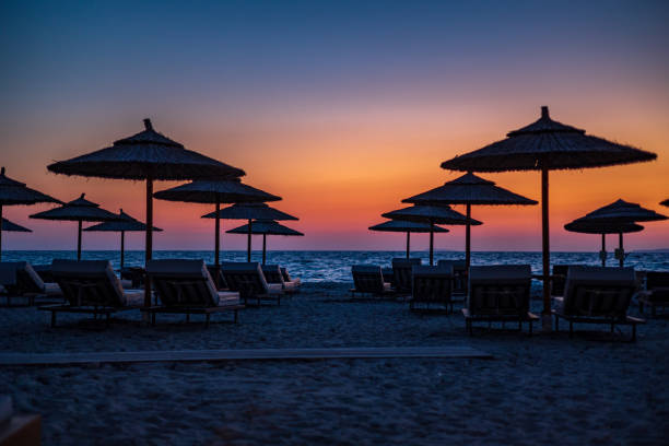 istock sunset at the beach in kos 2195433287