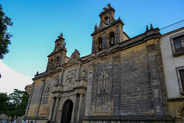 istock Spanish Church with Twin Towers 2195456248