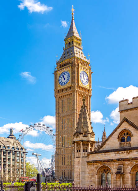 Big Ben tower in London, UK