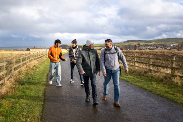 istock Male Family Members Exploring Outdoors Together 2195468635