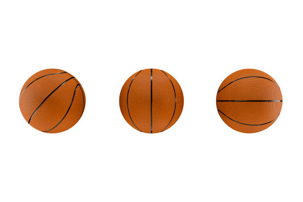 istock 3d render of basket ball object sport 2195476539