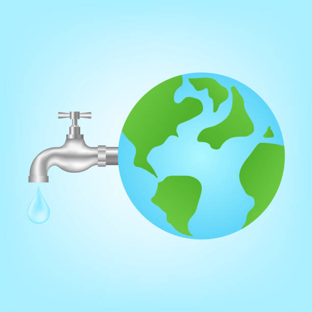 istock Save Water or Water Conservation Concept. World Water Day and Environment day. 2195481989