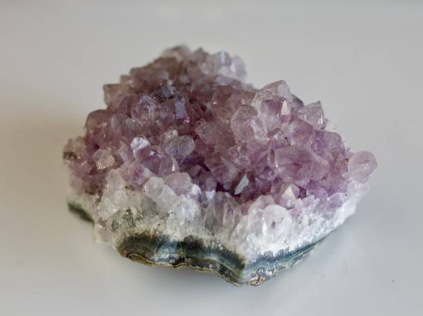 Amethyst Crystal Upclose With detail