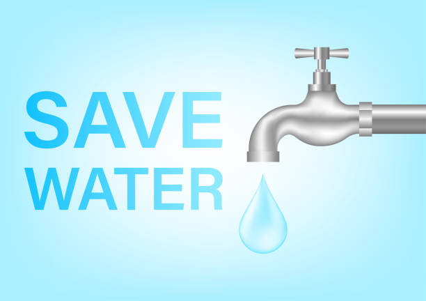 istock Save Water or Water Conservation Concept. World Water Day and Environment day. 2195483139