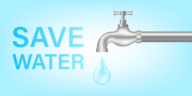 istock Save Water or Water Conservation Concept. World Water Day and Environment day. 2195485416
