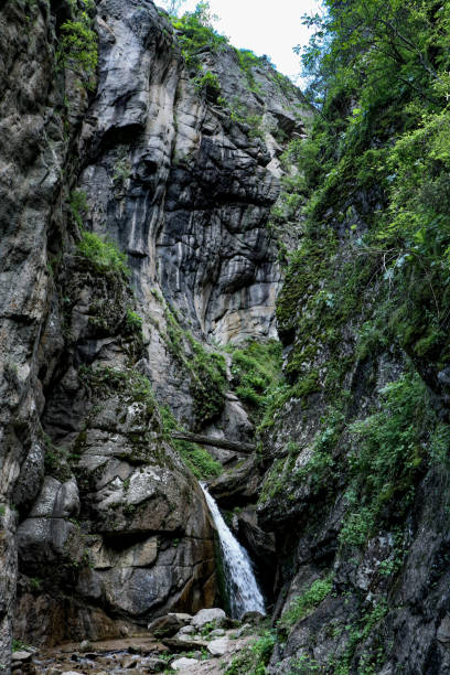 istock The photo shows a beautiful waterfall in the Monk Gorge 2195490142