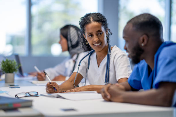 istock Medical Team Meetings 2195492265