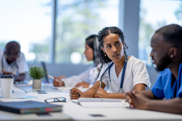 istock Medical Team Meetings 2195492269