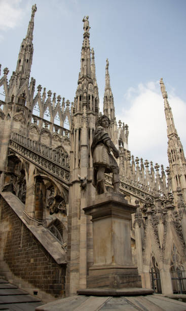 istock The Milan Cathedral (Duomo di Milano) in Milan, Italy 2195503745