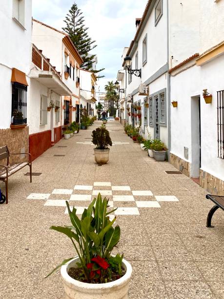 istock Street scene in Sabinillas 2195512005