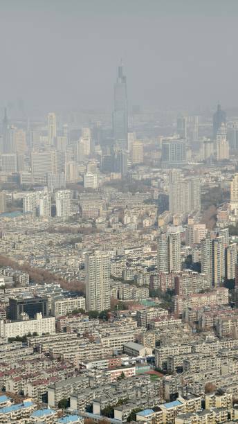 istock Panoramic view of Nanjing, Jiangsu Province, China 2195512423