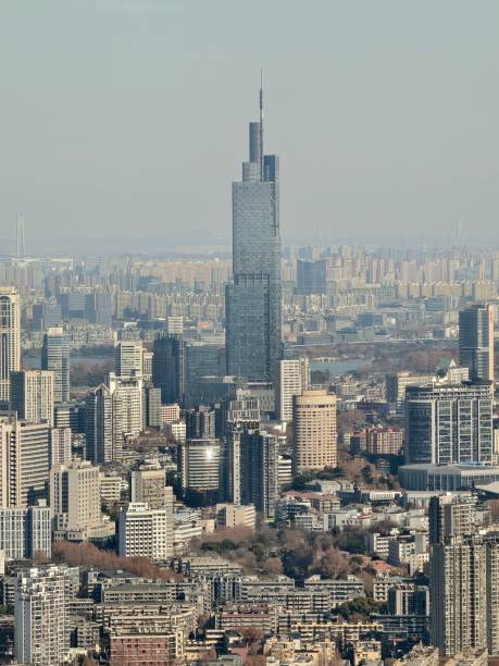istock Panoramic view of Nanjing, Jiangsu Province, China 2195513049