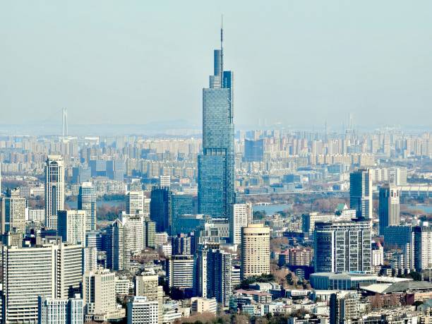 istock Panoramic view of Nanjing, Jiangsu Province, China 2195513063