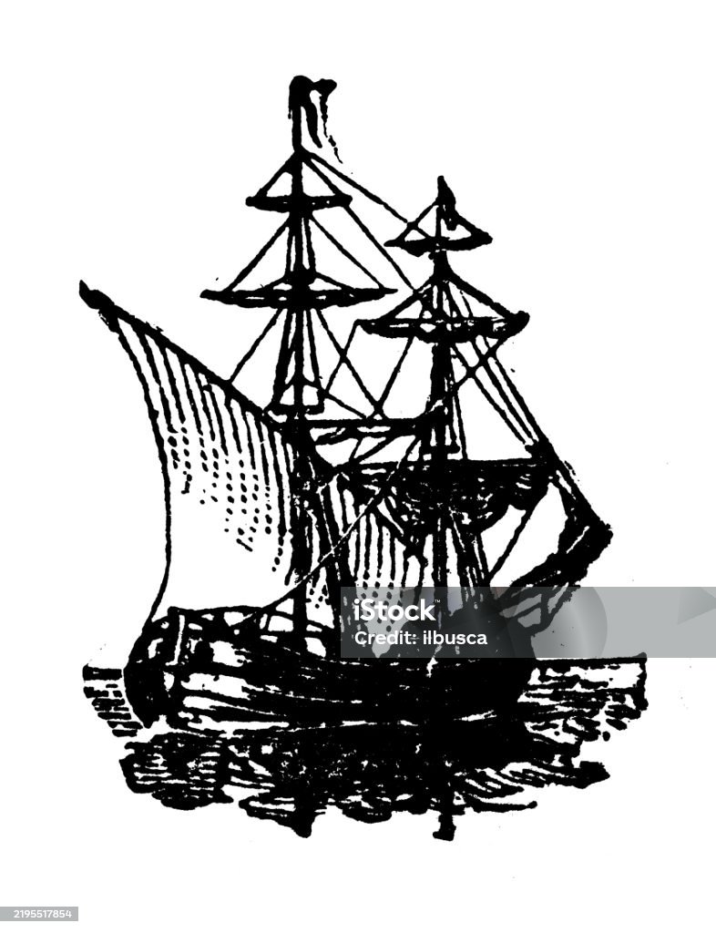 Bilander Bilander Stock Illustration - Download Image Now - 1890-1899, 1898 ...