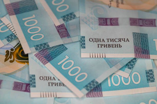 istock Closeup 1000 hryvnias banknote issued in 2019 2195520357