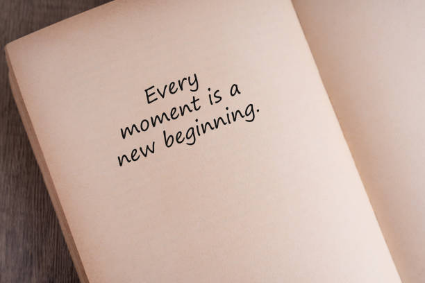 Every moment is a new beginning