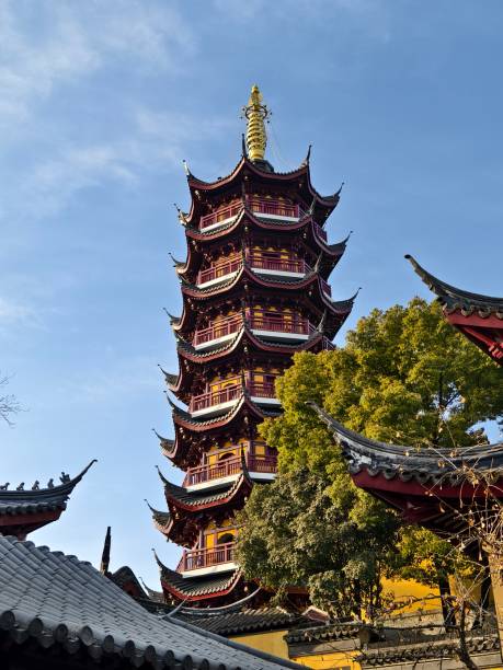 istock Jiming Temple, Nanjing, Jiangsu Province, China 2195521838