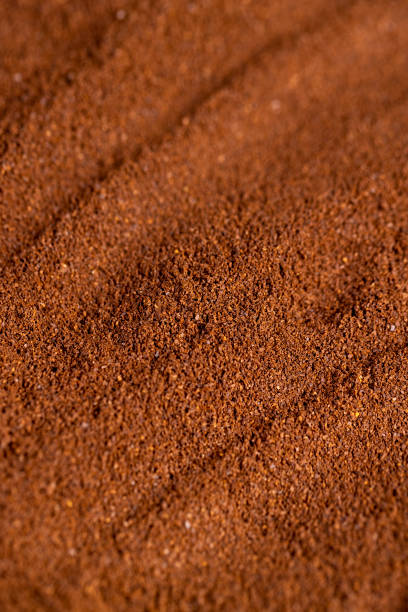 istock a large amount of ground coffee powder close-up 2195522255