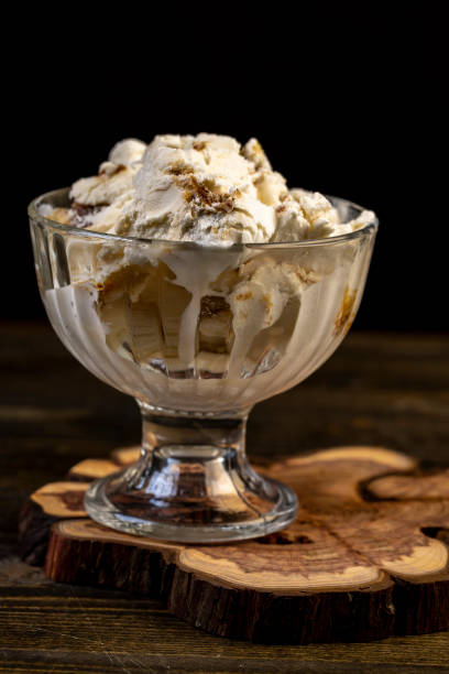 istock sweet cold ice cream with natural maple syrup 2195522294