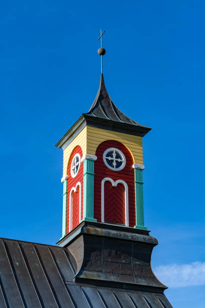istock Hvalsneskirkja church steeple 2195531747