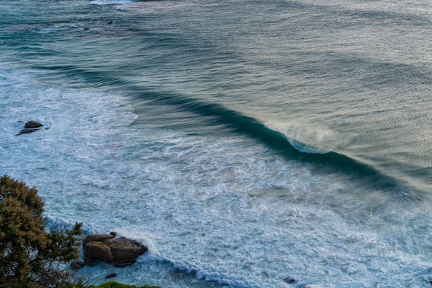 istock Beautiful ocean wave in Cape Town at Sunset 2195543186