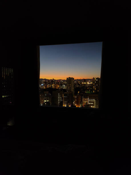 istock Tokyo Sunset View from a High-Rise Hotel Room 2195551414