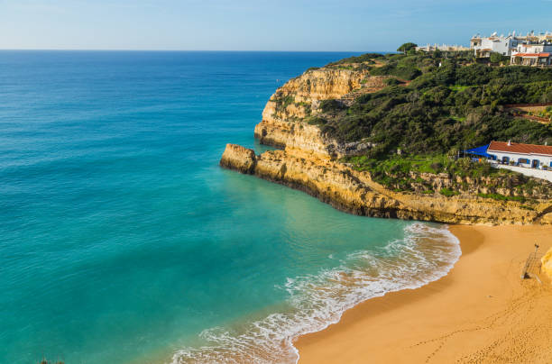 istock Cliffs in the Coast of Algarve 2195552057