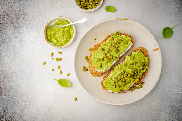 istock Healthy avocado toast 2195559453