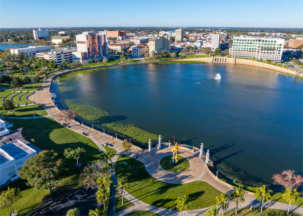 istock Lakeland, Florida Skyline Aerial 2195561460