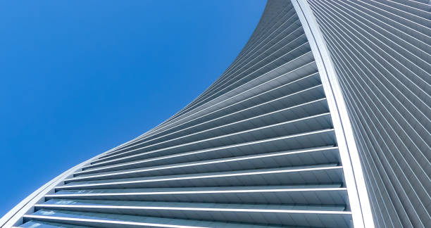 istock Amazing futuristic skyscraper architecture in Riyadh, Saudi Arabia 2195566422