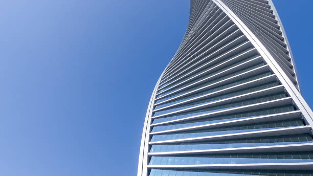 Amazing futuristic skyscraper architecture in Riyadh, Saudi Arabia