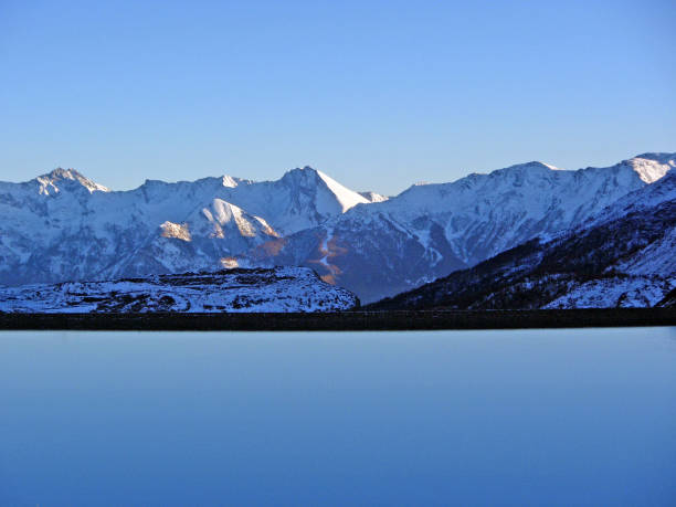 istock Mont-Cenis Lake, Alps 2195567308