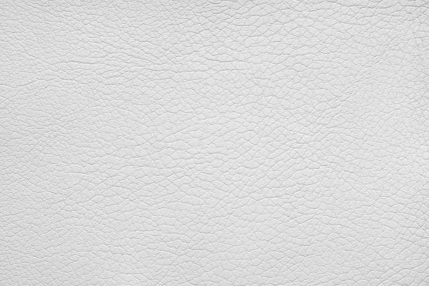 istock Texture of genuine leather or artificial synthetic leatherette pastel white color background 2195575348