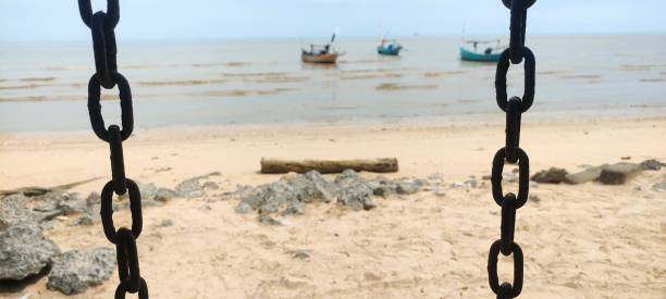 Boat symbol of Ca Mau Cape is 120km from Ca Mau city center, equivalent to about 2 hours by motorbike. The shape of the ship called Mui Ca Mau is surfing, at the top is a red flag with a yellow star flying in the wind, making visitors feel very proud. That we are the owners of a peaceful and independent territory.