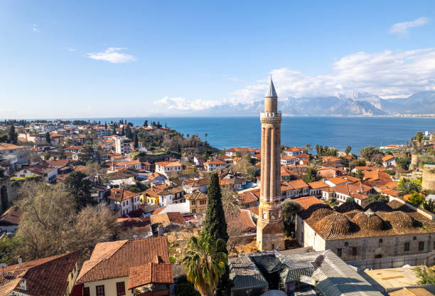 istock Old Town Antalya, And Yivli Minaret 2195583080