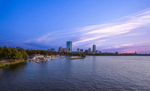 istock USA, Panoramic view of Boston skyline and downtown from Longfellow bridge over Charles River 2195596728