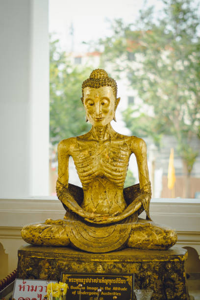 istock A Buddha image in the attitude of undergoing austerities 2195597779