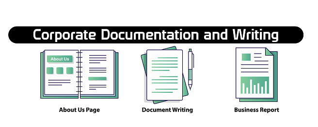 Documenttion Writing Corporate Documentation And Writing Document Writing Business Report ...