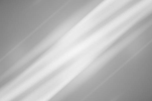 istock Wall interior background, studio and backdrops show products.with shadow from window color white . background for text insertion and presentation product 2195604914