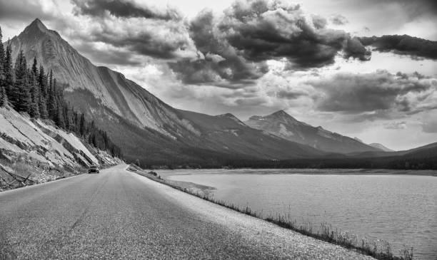 istock Medicine Lake in Jasper National Park, Alberta 2195614734