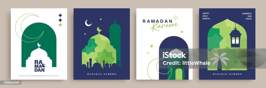 Ramadán Kareem - Bez autorských poplatků Íd Al-fitr - Ramadánem vektorové obrázky Ramadán Kareem - Bez autorských poplatků Íd Al-fitr - Ramadánem vektorové obrázky