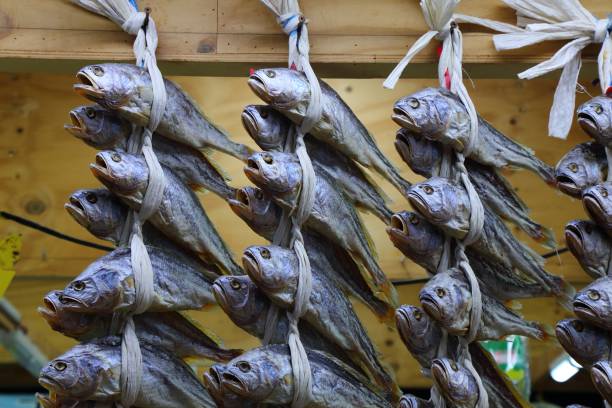 istock Gulbi dried fish in Noryangjin Fish Market 2195636749