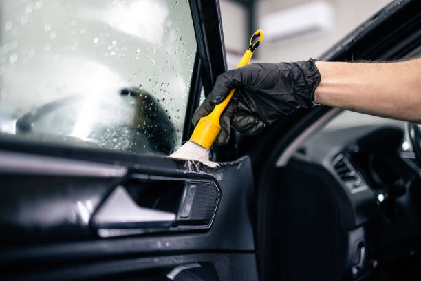istock Vehicle interior detailing and cleaning. 2195645489