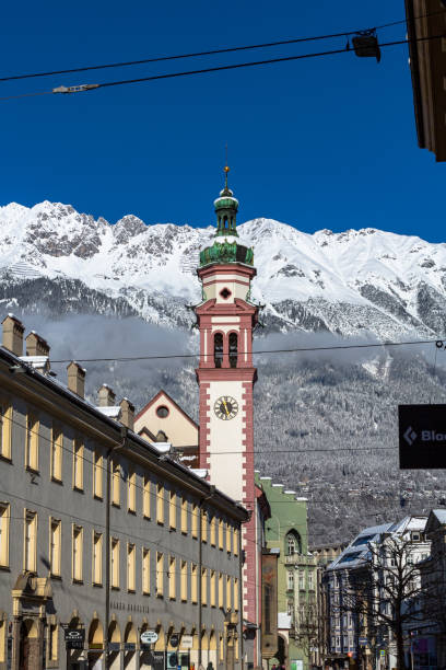 istock Austrian city in the Alps 2195649762