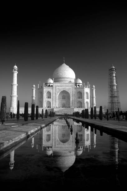 istock Taj Mahal.   retro style photography 2195651736