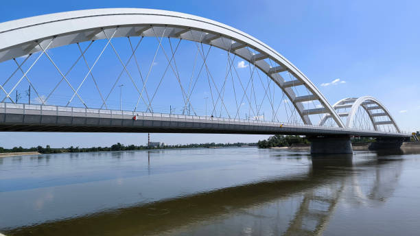 istock bridge over the Danube river in Novi Sad 2195652061