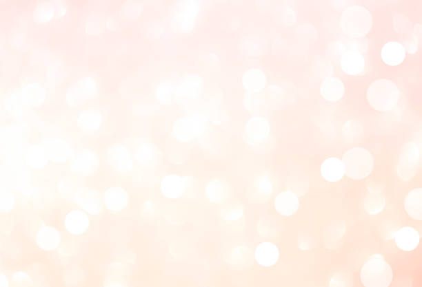 istock Background Pink bokeh abstract backdrop orange template presentation aesthetic cosmetic product beauty summer autumn, brown cram effect light sparkle mockup beautiful natural. 2195655984