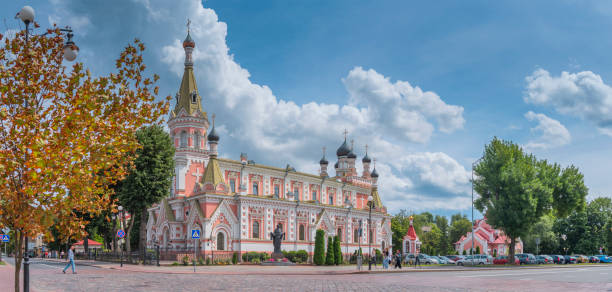 istock Orthodox Church in Grodno. 2195658808
