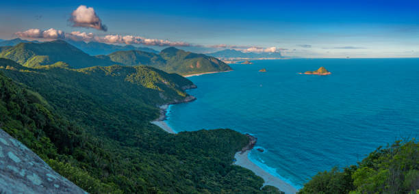 istock View of Rio and the ocean from the mountain. 2195663183